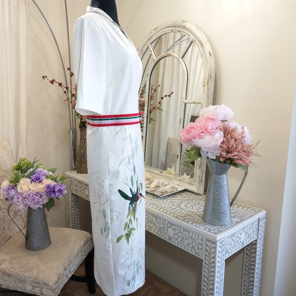 🍒NWT🍒TED BAKER MOLILO BIRD SHEATH DRESS - Picture 9 of 15